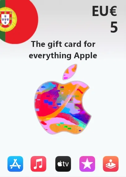 Apple Gift Card 5 EUR | Portugal Account <span class="ext ext_digital">digital</span> image 1