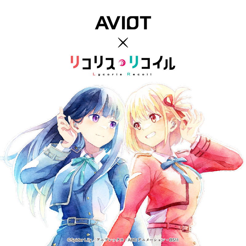 Aviot TE-V1R-LYC Wireless Earphones (Lycoris Recoil) image 2