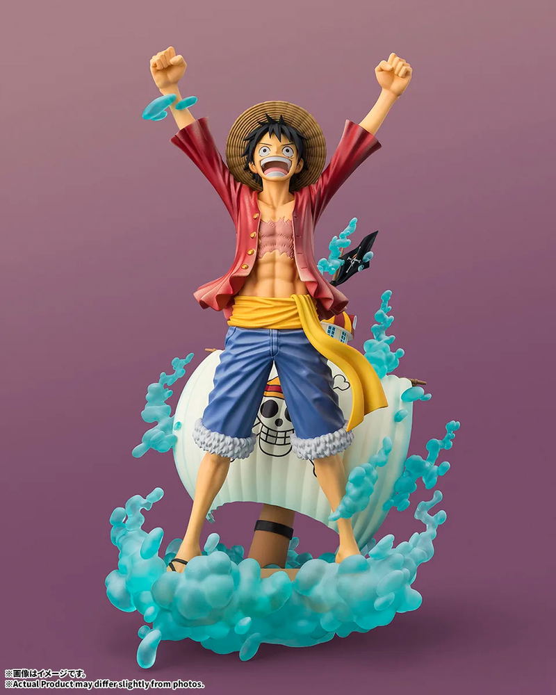 Figuarts Zero (Star Tune) One Piece: Monkey D. Luffy Setting Sail for the New World image 2