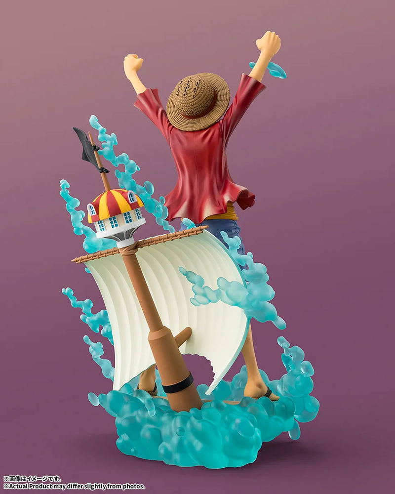 Figuarts Zero (Star Tune) One Piece: Monkey D. Luffy Setting Sail for the New World image 5