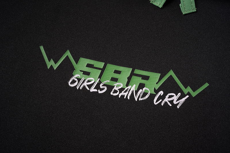 Girls Band Cry Sweatshirt Hoodie Awa Subaru (Size L) image 7