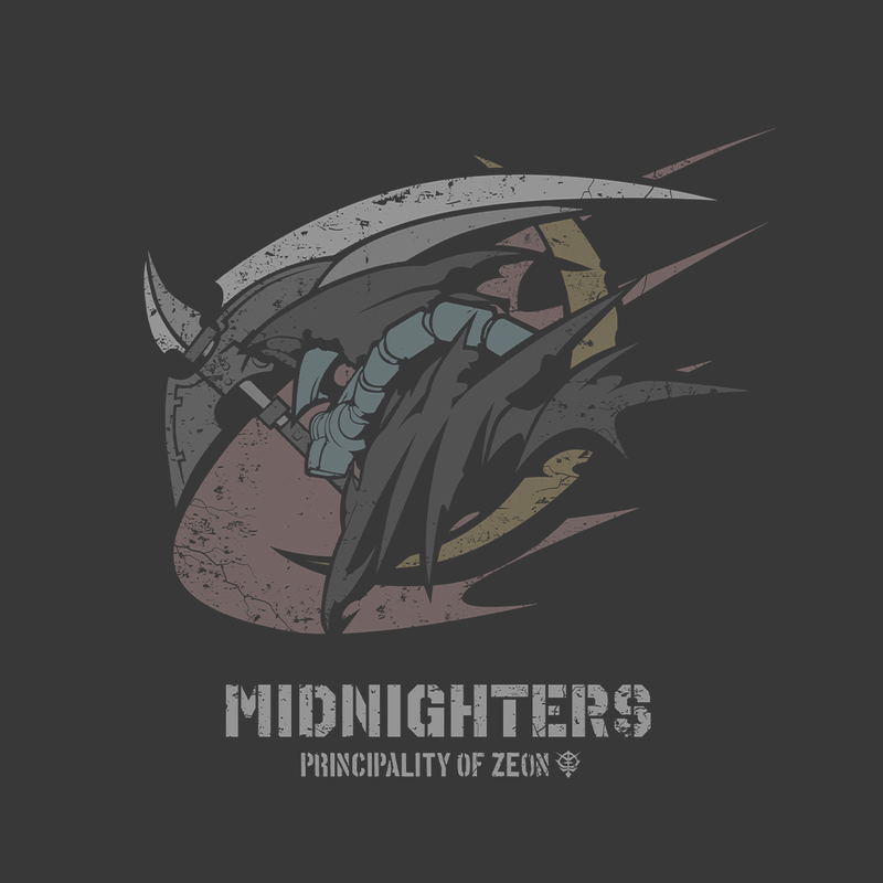 Gundam: Requiem For Vengeance - Midnighters T-shirt (Sumi | Size L) image 2
