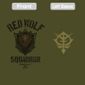 Gundam: Requiem For Vengeance - Red Wolf Squadron T-shirt (Moss | Size L) thumbnail 2