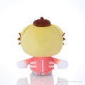 Sonic & Friends Sanrio Characters Plush Dr. Eggman x Pompompurin (M) thumbnail 3