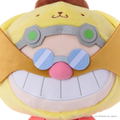 Sonic & Friends Sanrio Characters Plush Dr. Eggman x Pompompurin (M) thumbnail 5