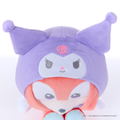 Sonic & Friends Sanrio Characters Plush Knuckles x Kuromi (M) thumbnail 4