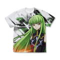 Code Geass: Lelouch Of The Rebellion - C.C. Full Graphic T-shirt Black Knights Ver. (White | Size S) thumbnail 1