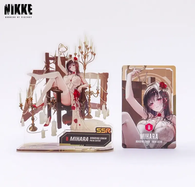 Goddess Of Victory: Nikke Acrylic Stand & Photocard Mihara image 1