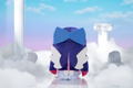 New Panty & Stocking With Garterbelt Stocking Punipuni Plushie thumbnail 8