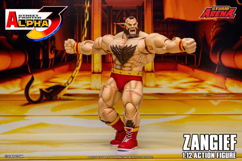 Street Fighter Alpha 3 1/12 Scale Action Figure: Zangief image 10