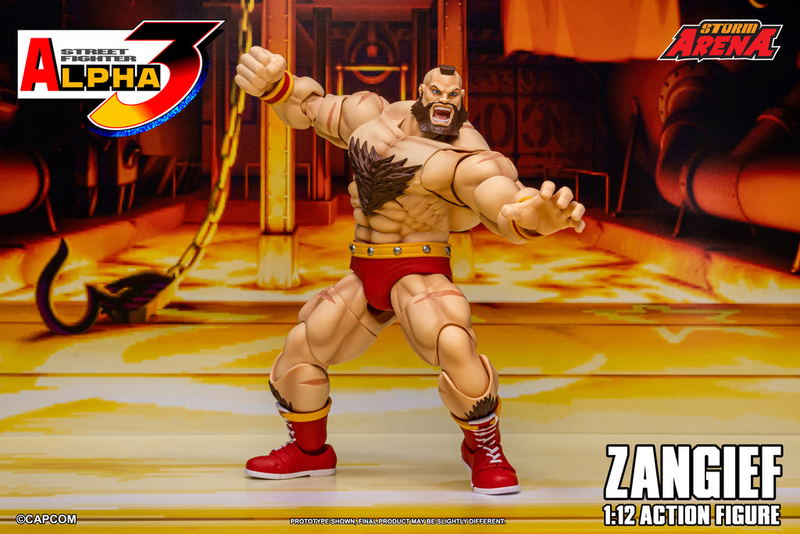 Street Fighter Alpha 3 1/12 Scale Action Figure: Zangief image 11