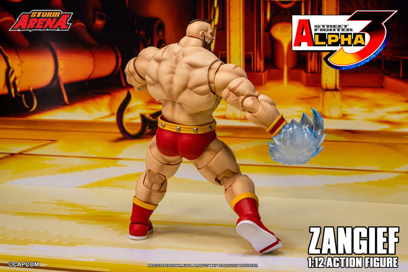 Street Fighter Alpha 3 1/12 Scale Action Figure: Zangief image 13