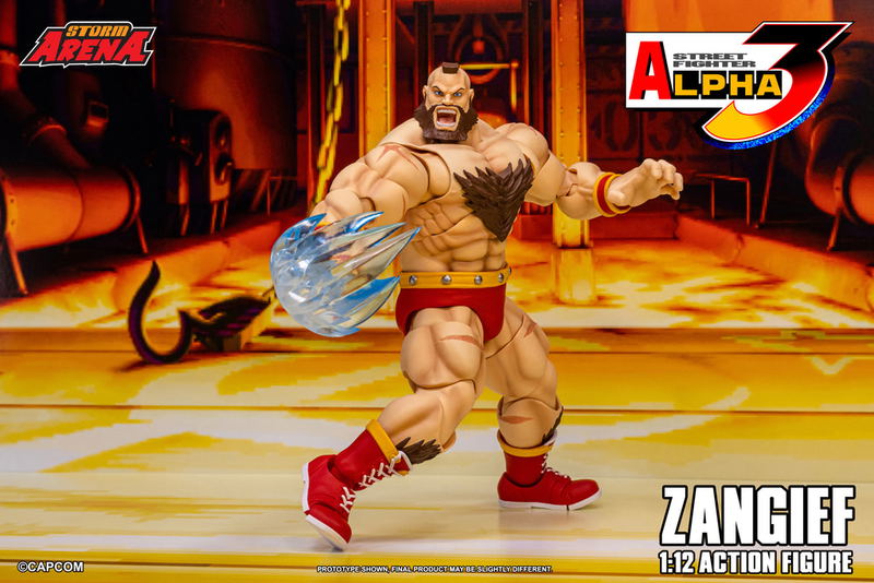 Street Fighter Alpha 3 1/12 Scale Action Figure: Zangief image 14