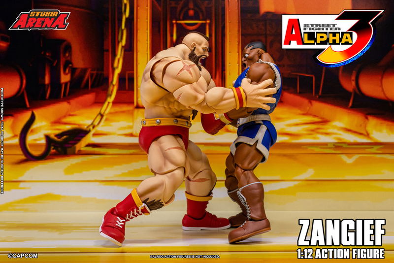 Street Fighter Alpha 3 1/12 Scale Action Figure: Zangief image 15