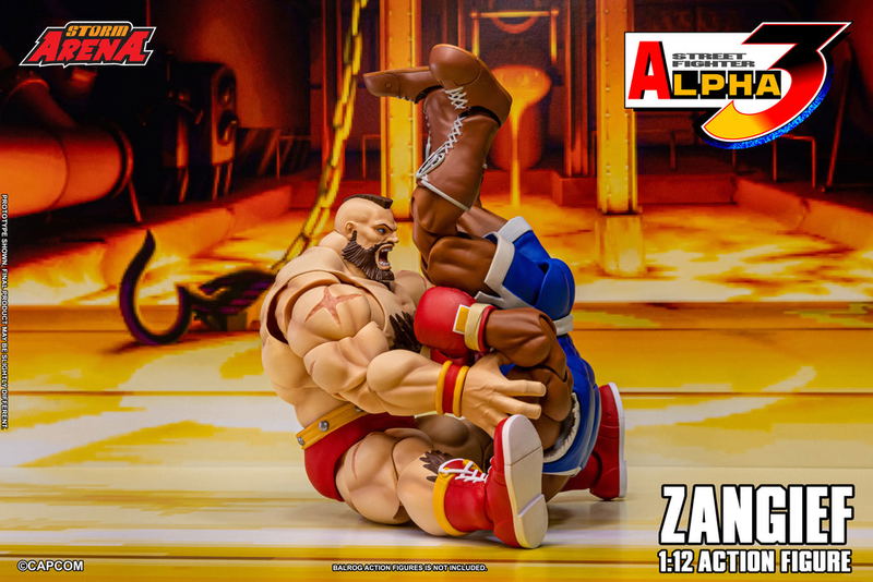 Street Fighter Alpha 3 1/12 Scale Action Figure: Zangief image 16