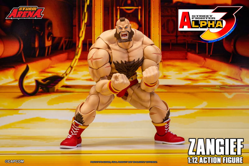 Street Fighter Alpha 3 1/12 Scale Action Figure: Zangief image 18