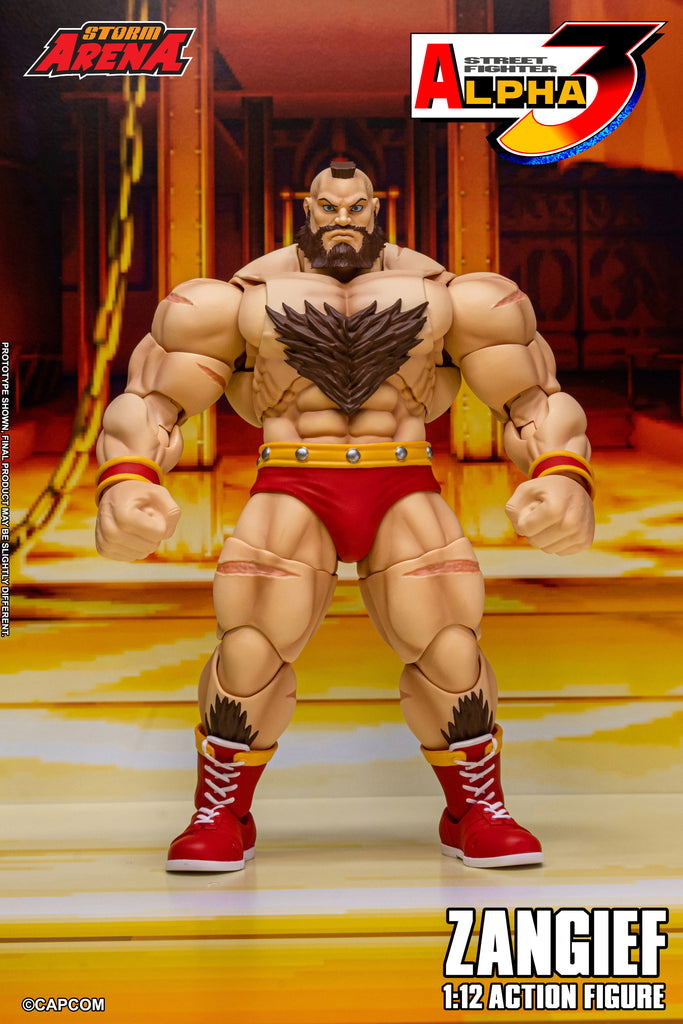 Street Fighter Alpha 3 1/12 Scale Action Figure: Zangief image 2