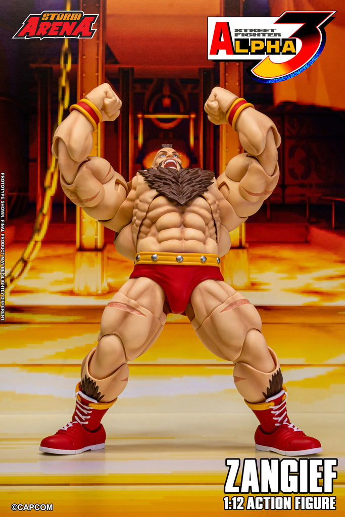 Street Fighter Alpha 3 1/12 Scale Action Figure: Zangief image 20