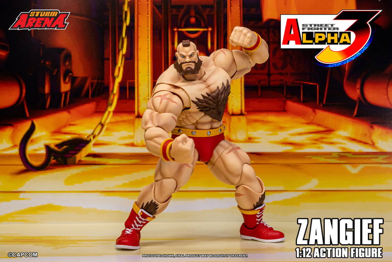 Street Fighter Alpha 3 1/12 Scale Action Figure: Zangief image 21