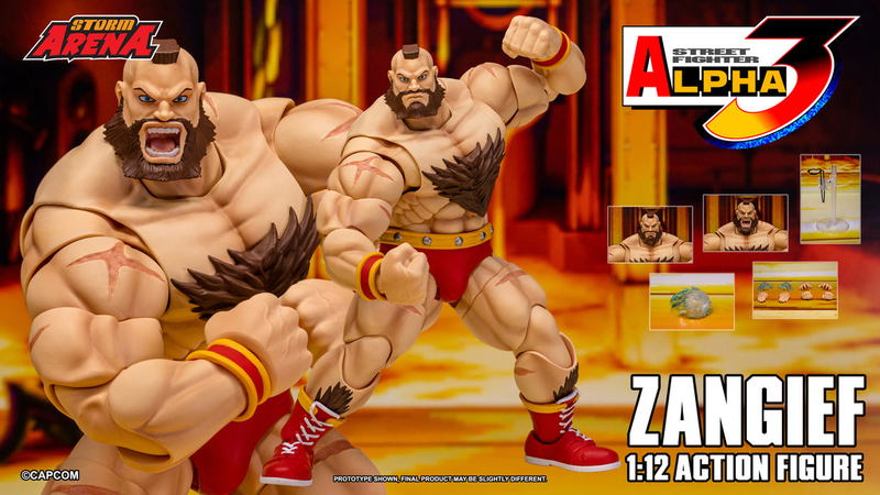 Street Fighter Alpha 3 1/12 Scale Action Figure: Zangief image 22