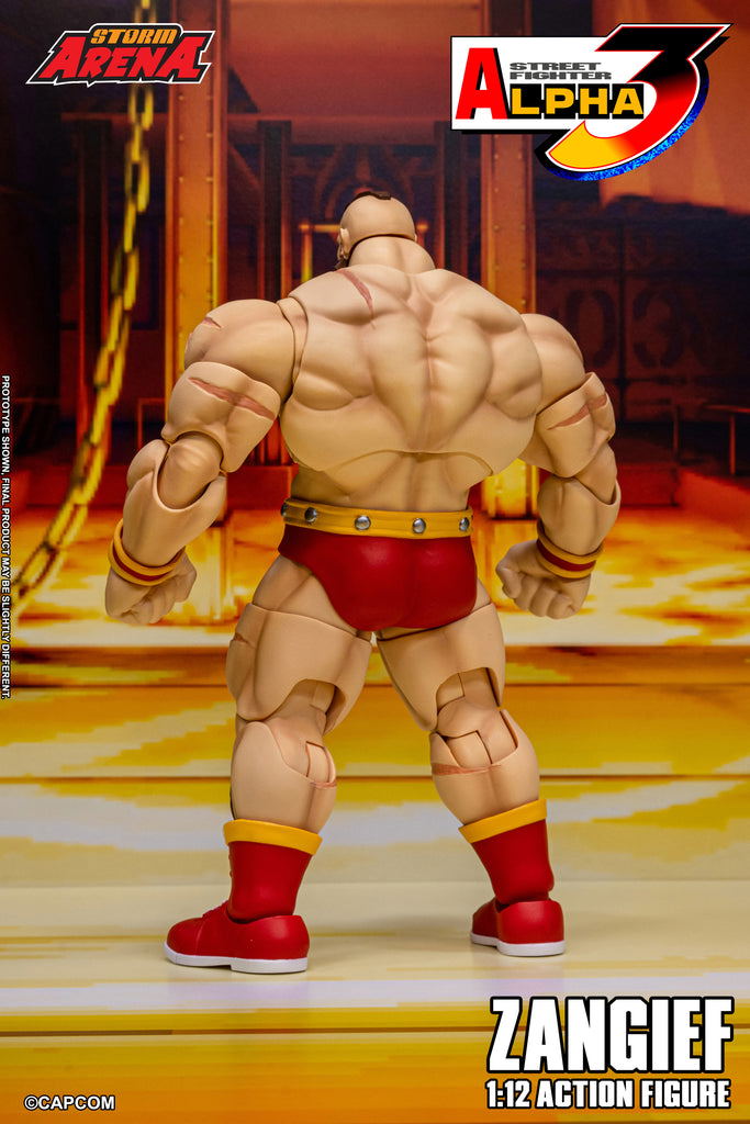Street Fighter Alpha 3 1/12 Scale Action Figure: Zangief image 3