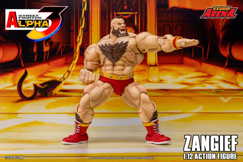 Street Fighter Alpha 3 1/12 Scale Action Figure: Zangief image 5