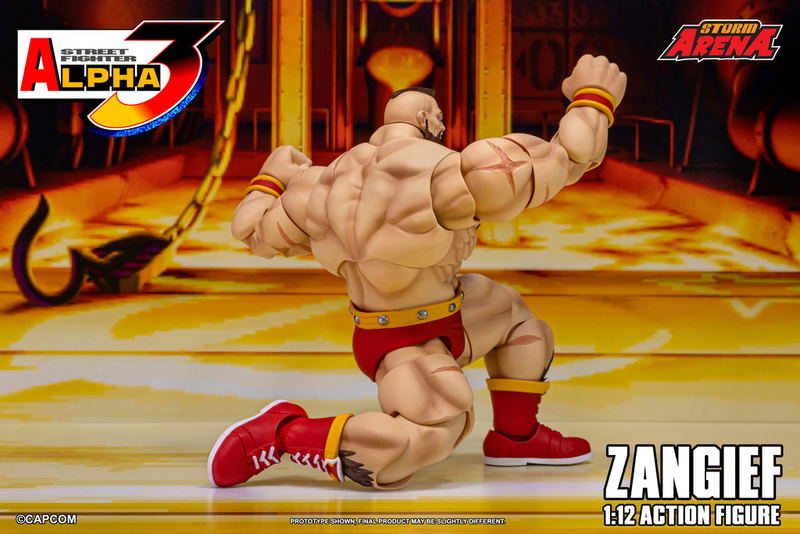 Street Fighter Alpha 3 1/12 Scale Action Figure: Zangief image 7