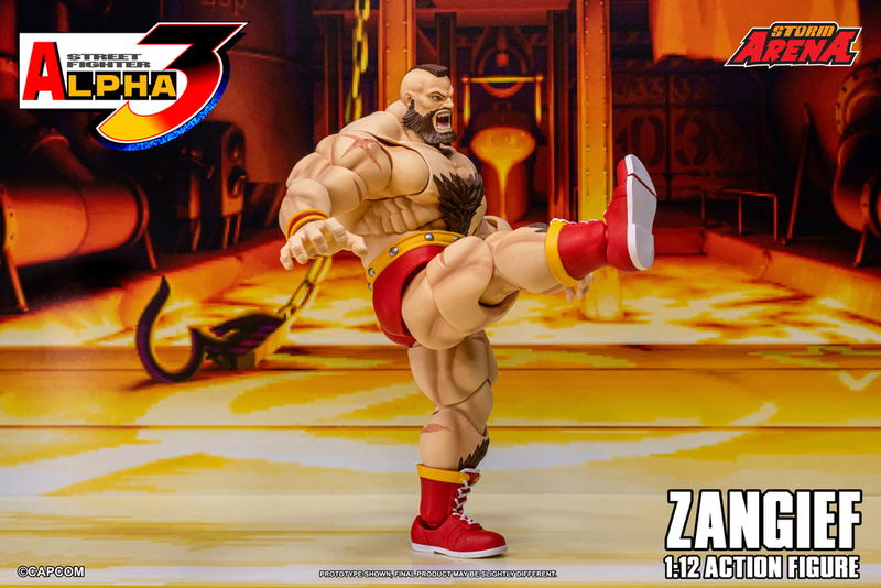 Street Fighter Alpha 3 1/12 Scale Action Figure: Zangief image 8