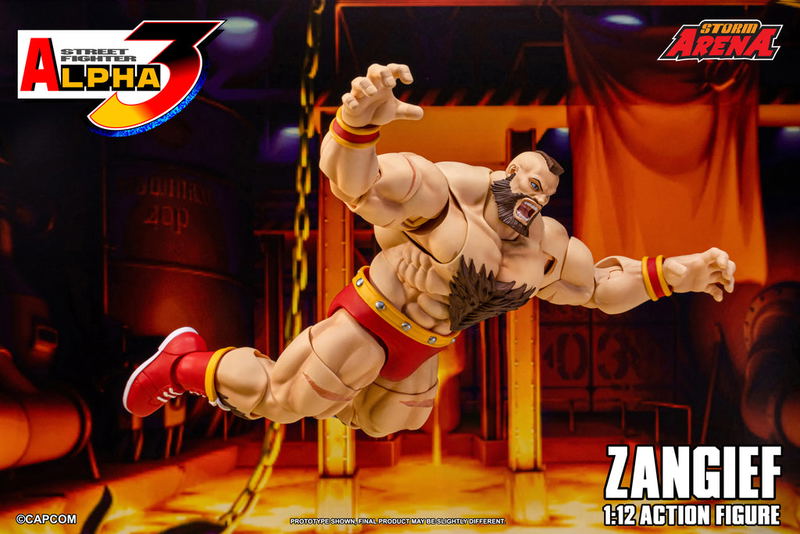 Street Fighter Alpha 3 1/12 Scale Action Figure: Zangief image 9