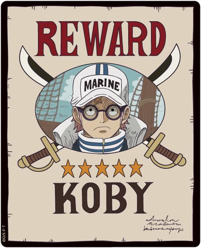 One Piece Cross Guild Wanted Poster Mouse Pad Vol. 7 (Koby) image 1