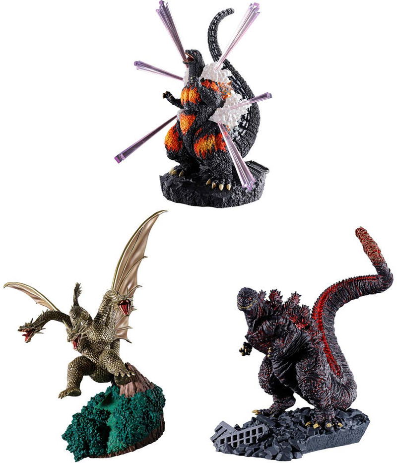 Petitrama EX Godzilla 01 (Set of 3 Pieces) image 1