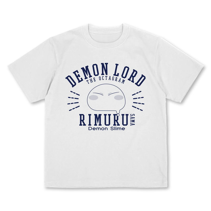 That Time I Got Reincarnated as a Slime - Rimuru-sama College Plating T-shirt (White | Size XL) image 1