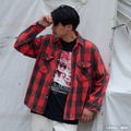3×3 Eyes T-shirt / Crimson (Size L) thumbnail 10