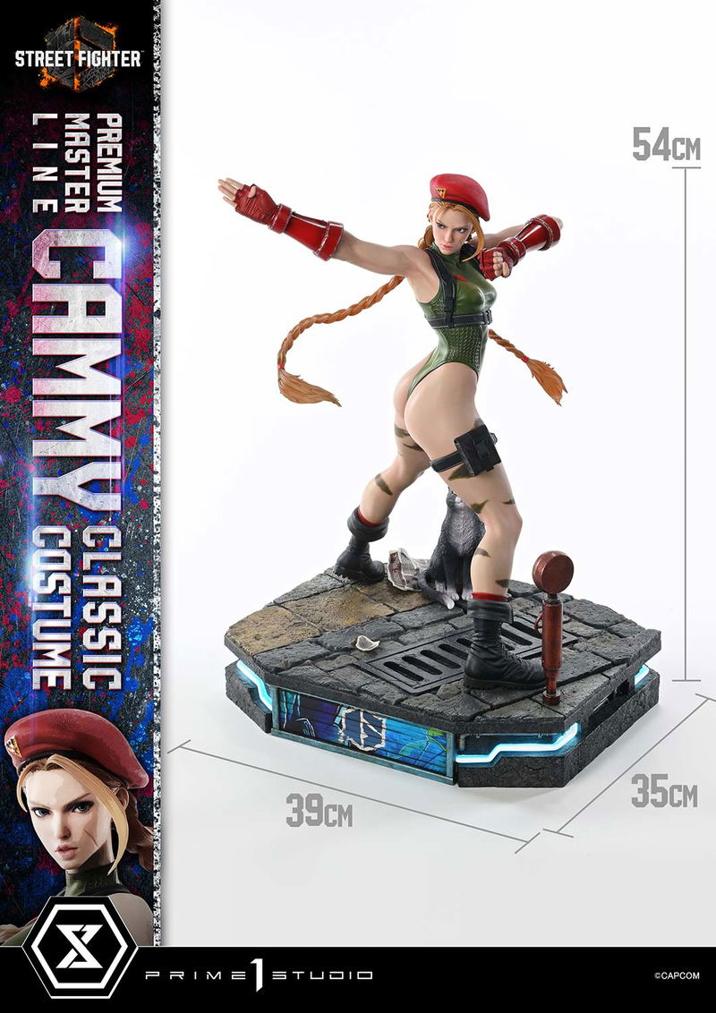 Premium Masterline Street Fighter 6 1/4 Scale Statue: Cammy Classic Costume [Ultimate Version] image 11