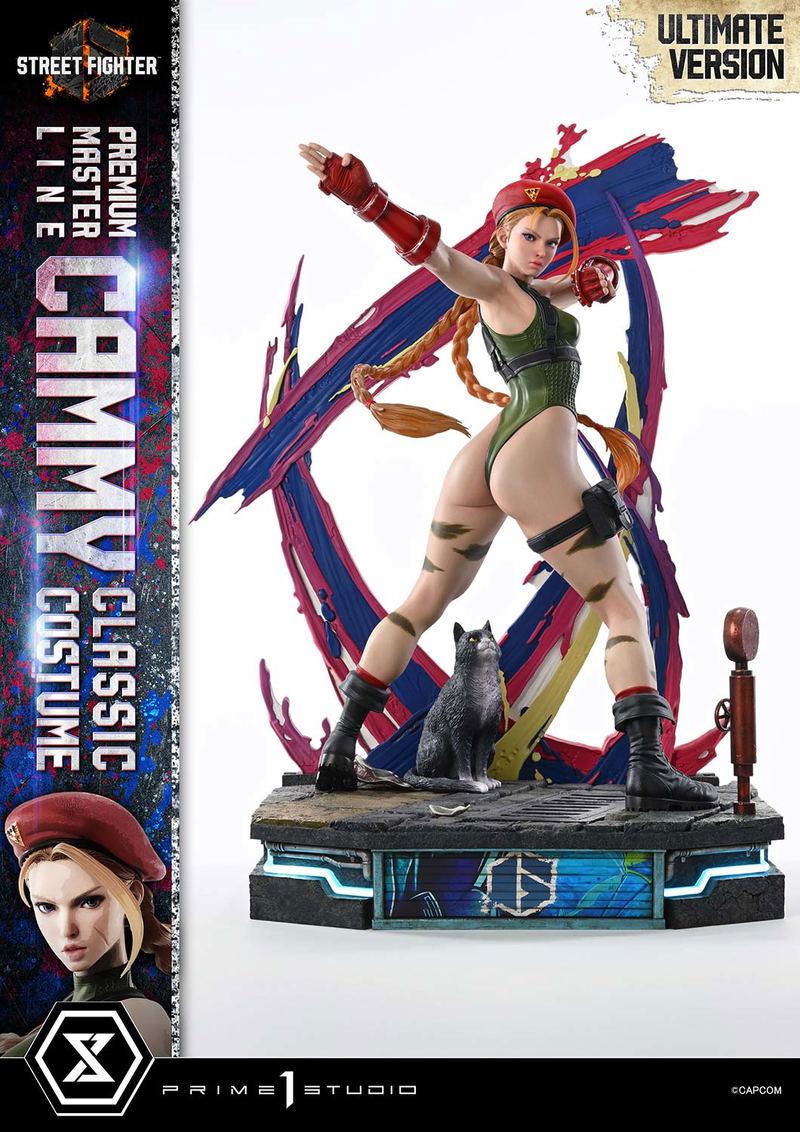 Premium Masterline Street Fighter 6 1/4 Scale Statue: Cammy Classic Costume [Ultimate Version] image 12