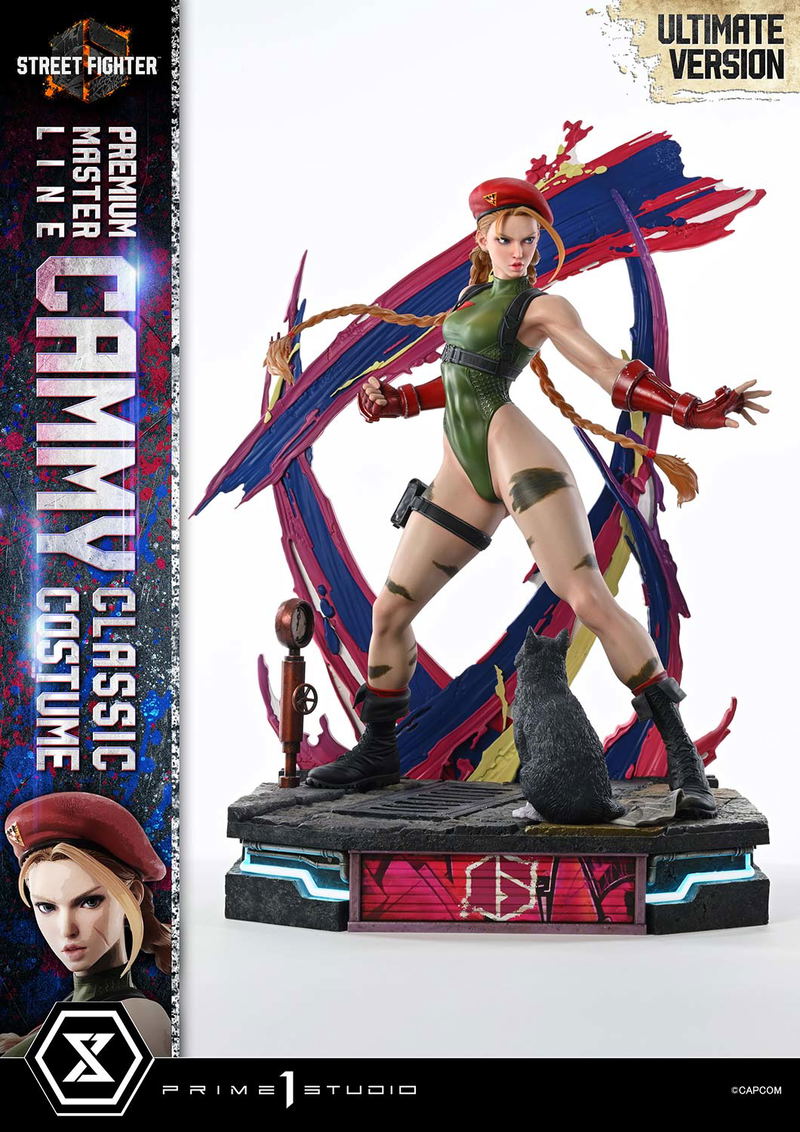 Premium Masterline Street Fighter 6 1/4 Scale Statue: Cammy Classic Costume [Ultimate Version] image 13