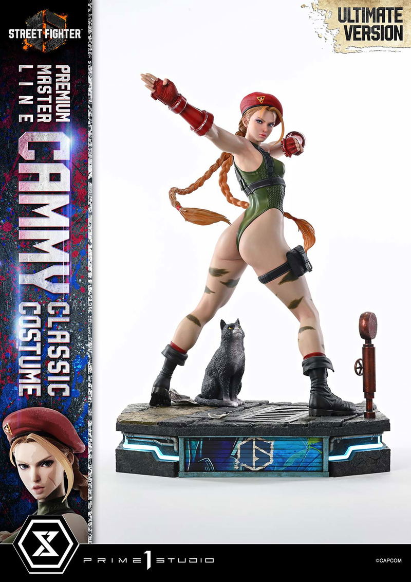Premium Masterline Street Fighter 6 1/4 Scale Statue: Cammy Classic Costume [Ultimate Version] image 14