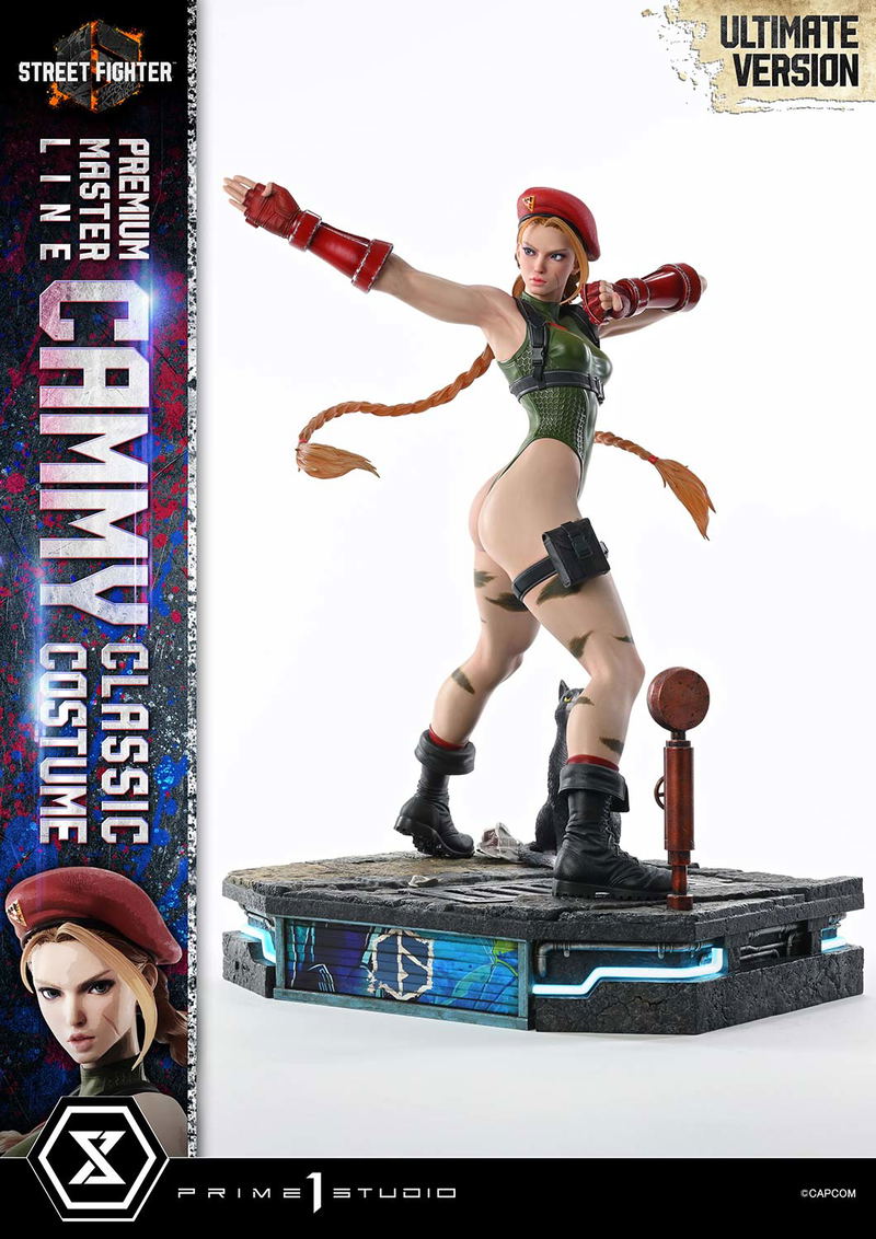 Premium Masterline Street Fighter 6 1/4 Scale Statue: Cammy Classic Costume [Ultimate Version] image 16