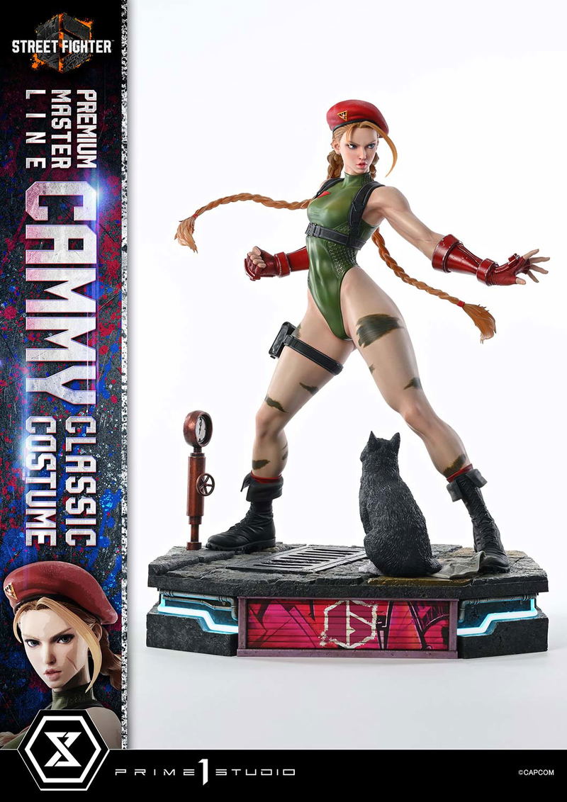Premium Masterline Street Fighter 6 1/4 Scale Statue: Cammy Classic Costume [Ultimate Version] image 18
