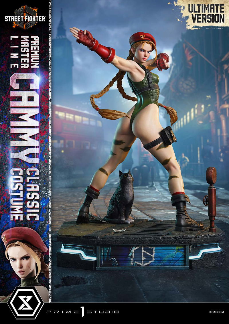 Premium Masterline Street Fighter 6 1/4 Scale Statue: Cammy Classic Costume [Ultimate Version] image 29