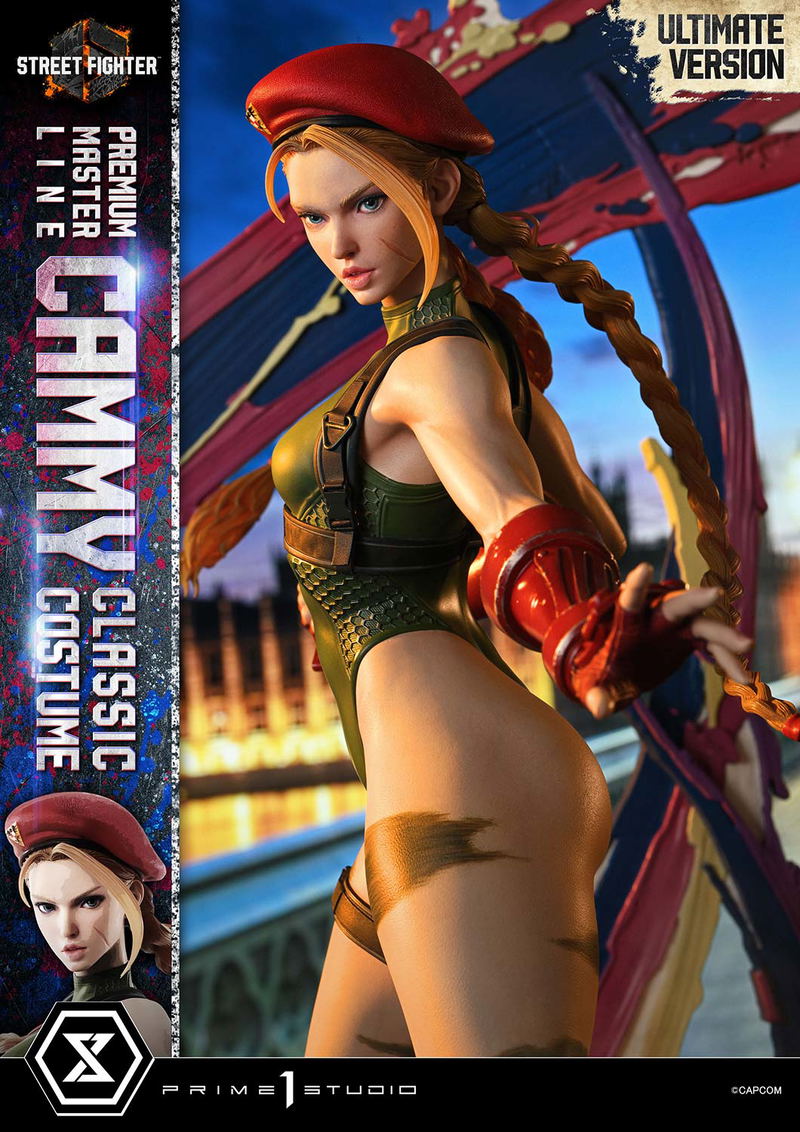 Premium Masterline Street Fighter 6 1/4 Scale Statue: Cammy Classic Costume [Ultimate Version] image 39