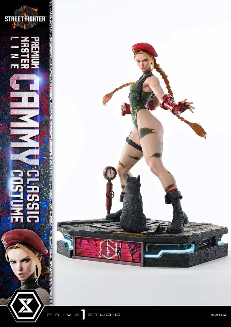 Premium Masterline Street Fighter 6 1/4 Scale Statue: Cammy Classic Costume [Ultimate Version] image 55