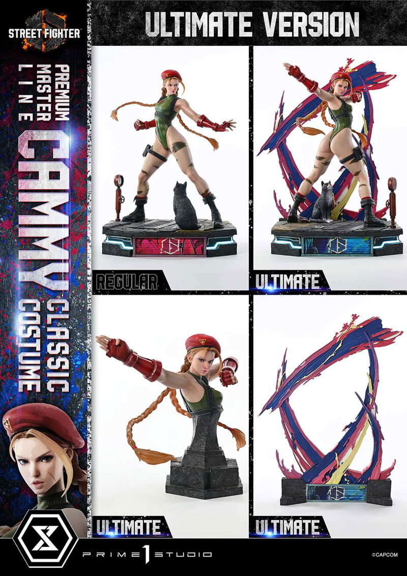 Premium Masterline Street Fighter 6 1/4 Scale Statue: Cammy Classic Costume [Ultimate Version] image 8