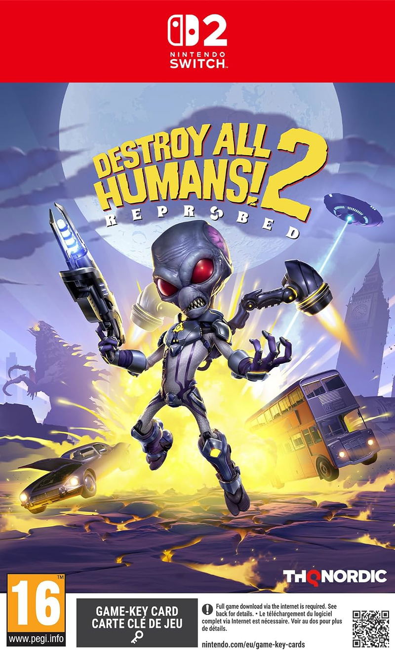 Destroy All Humans! 2 - Reprobed <span class="ext" style="background-color: #ff8c00; color: #FFFFFF;">Game Key Cart</span> image 1
