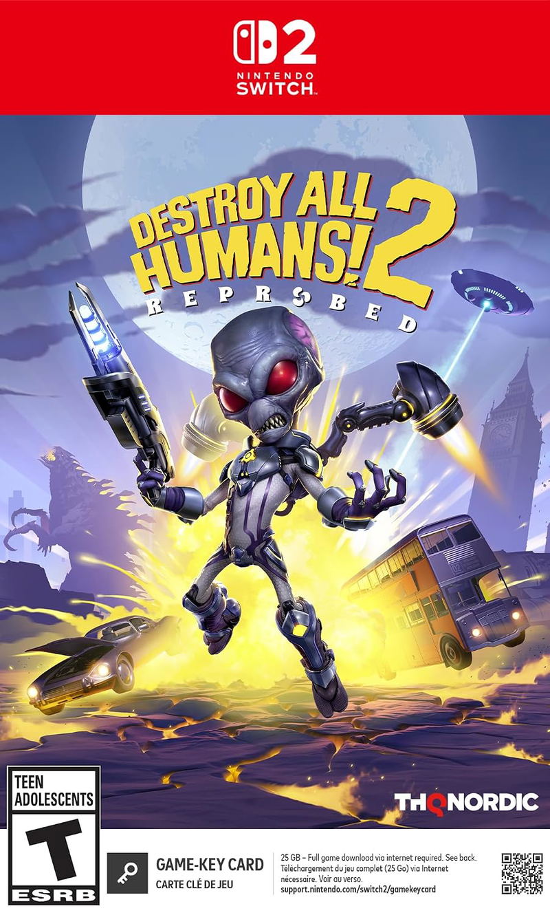 Destroy All Humans! 2 - Reprobed <span class="ext" style="background-color: #ff8c00; color: #FFFFFF;">Game Key Cart</span> image 1