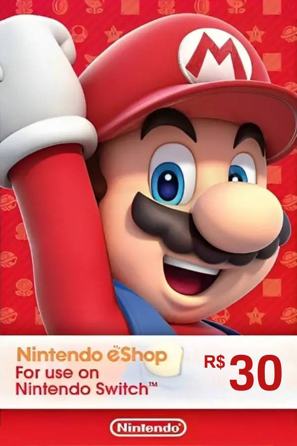 Nintendo eShop Card 30 BRL | Brazil Account <span class="ext ext_digital">digital</span> image 1