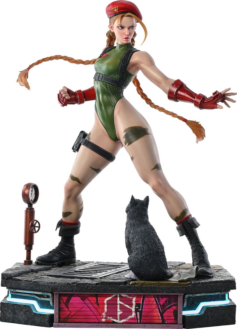 Premium Masterline Street Fighter 6 1/4 Scale Statue: Cammy Classic Costume image 1