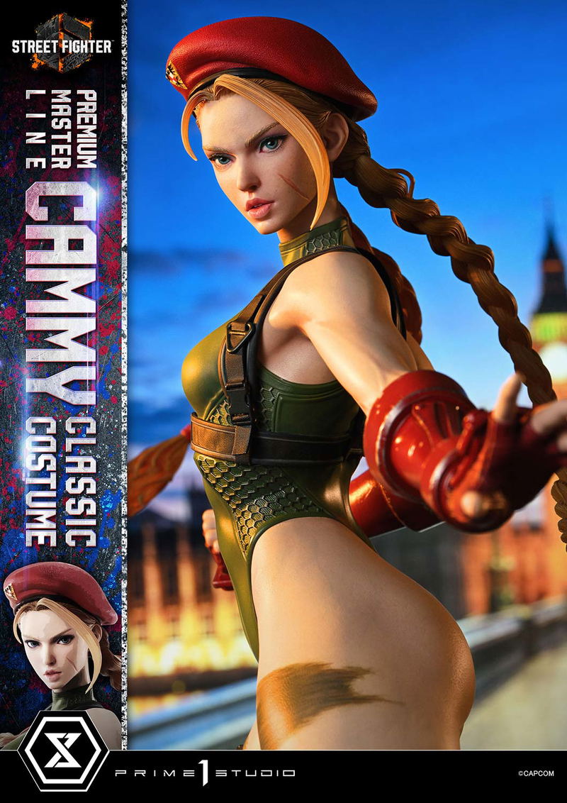 Premium Masterline Street Fighter 6 1/4 Scale Statue: Cammy Classic Costume image 3