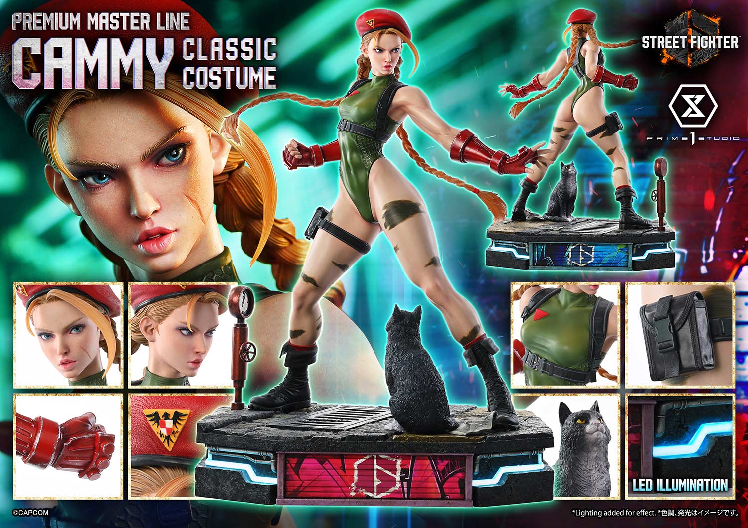 Premium Masterline Street Fighter 6 1/4 Scale Statue: Cammy