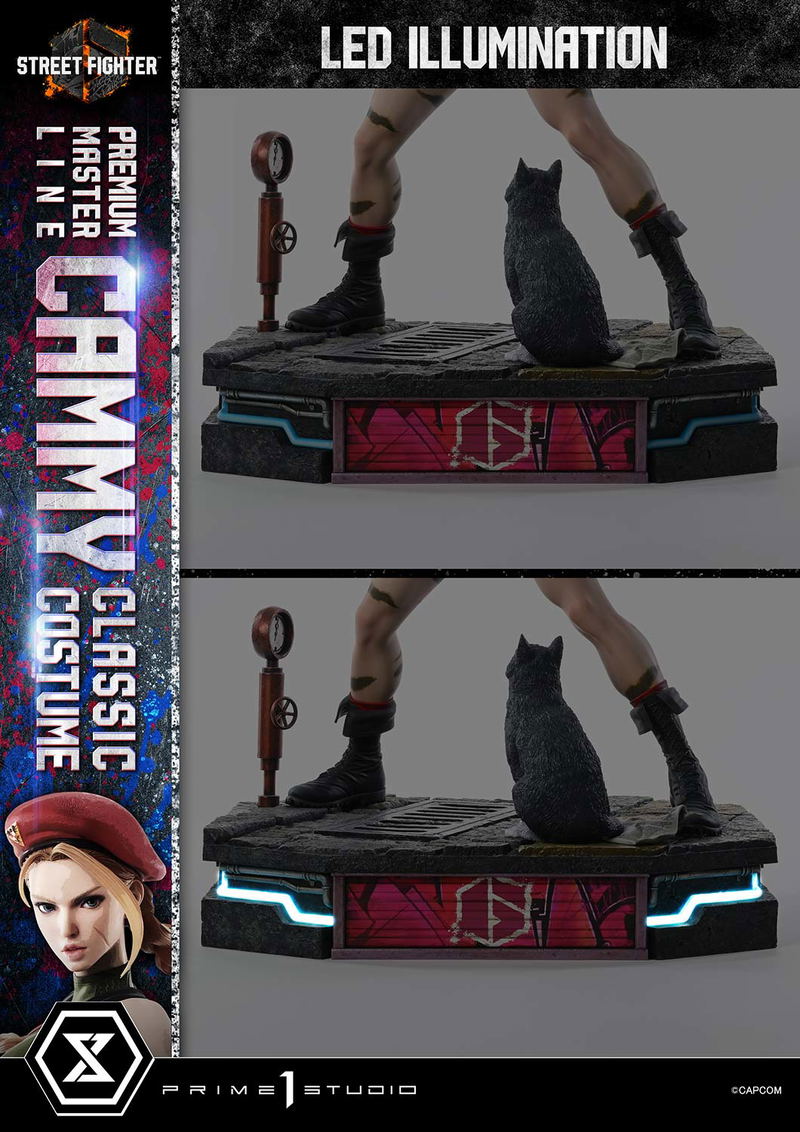 Premium Masterline Street Fighter 6 1/4 Scale Statue: Cammy Classic Costume image 7